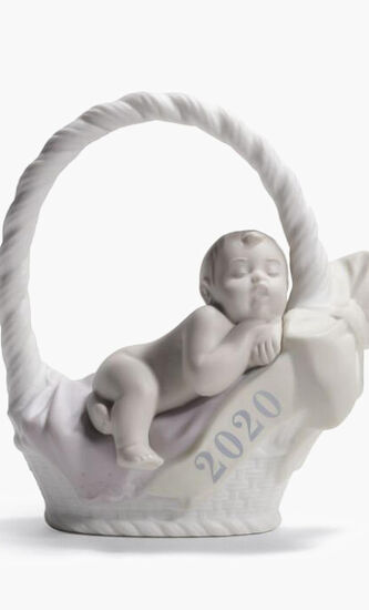 Born In 2020 Girl Figurine