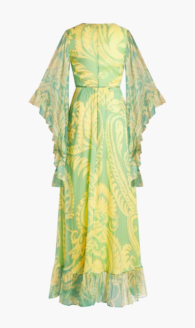 Printed Silk Dress