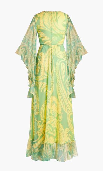 Printed Silk Dress