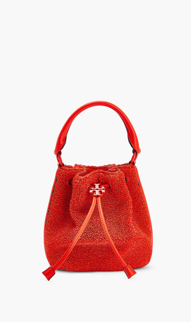 FLEMING SOFT RAFFIA BUCKET BAG