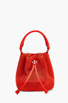 FLEMING SOFT RAFFIA BUCKET BAG