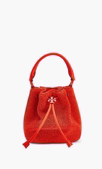 FLEMING SOFT RAFFIA BUCKET BAG