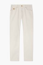 PANT DENIM ECRU STRETCH RINSED DENIM