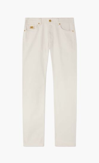 PANT DENIM ECRU STRETCH RINSED DENIM