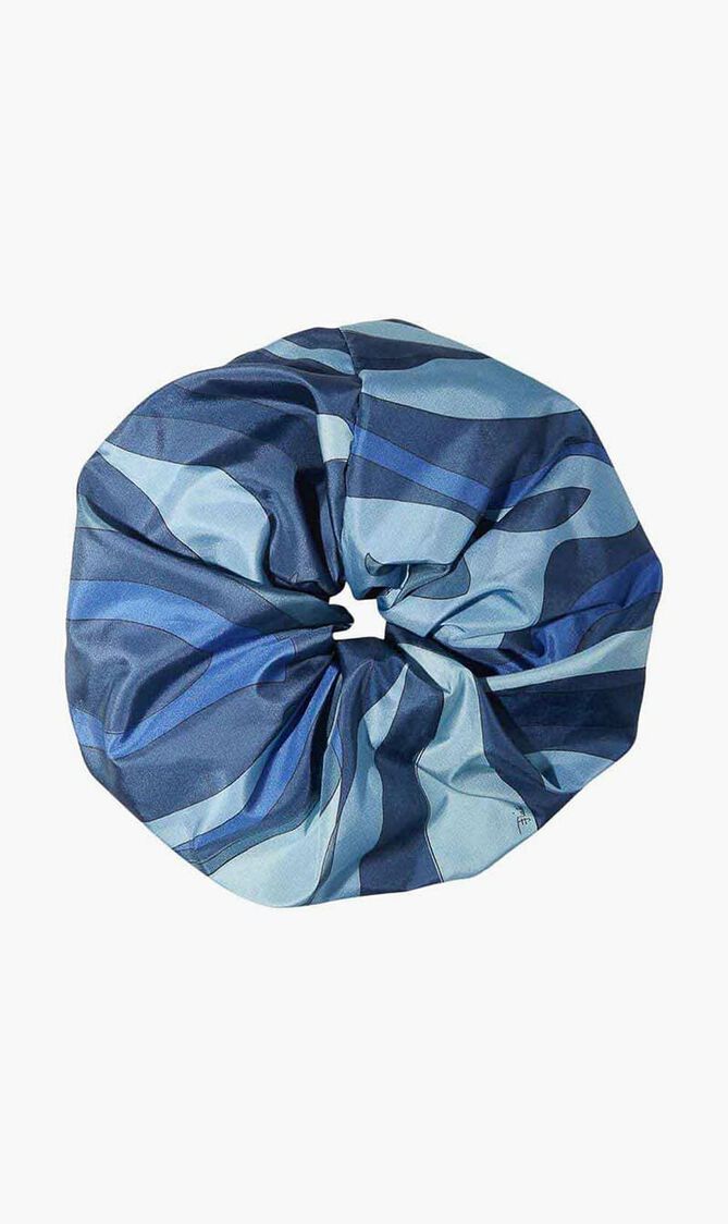 Marmo Print Large Hair Tie