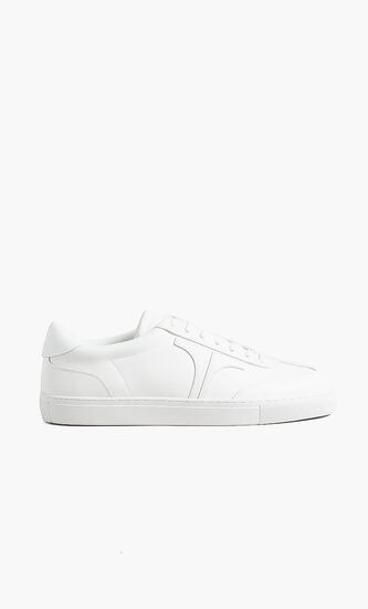 Retro Leather Sneakers