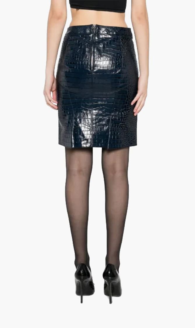 Classic Leather Skirt
