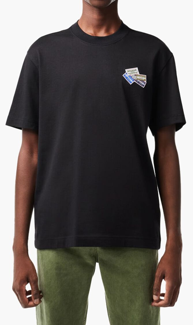 Heavy Cotton Jersey Multi Badge T-Shirt