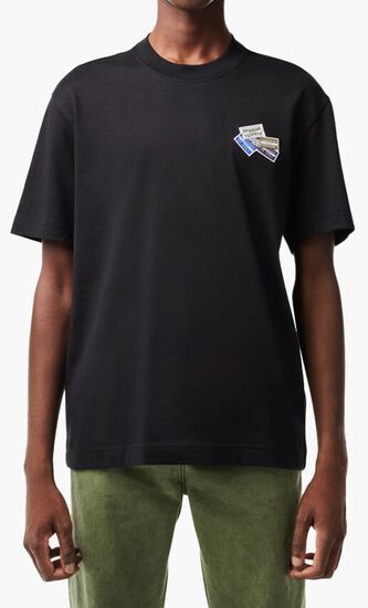 Heavy Cotton Jersey Multi Badge T-Shirt