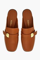 Hug Buckle Loafer Mule