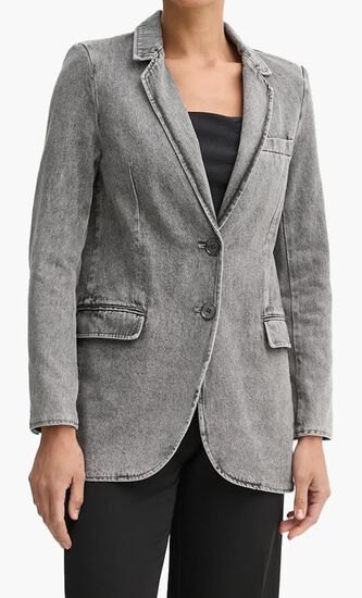 Boyfriend Denim Blazer