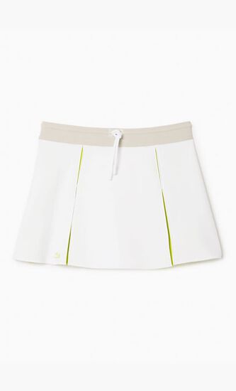 Adjustable Color-Block Interlock Skirt