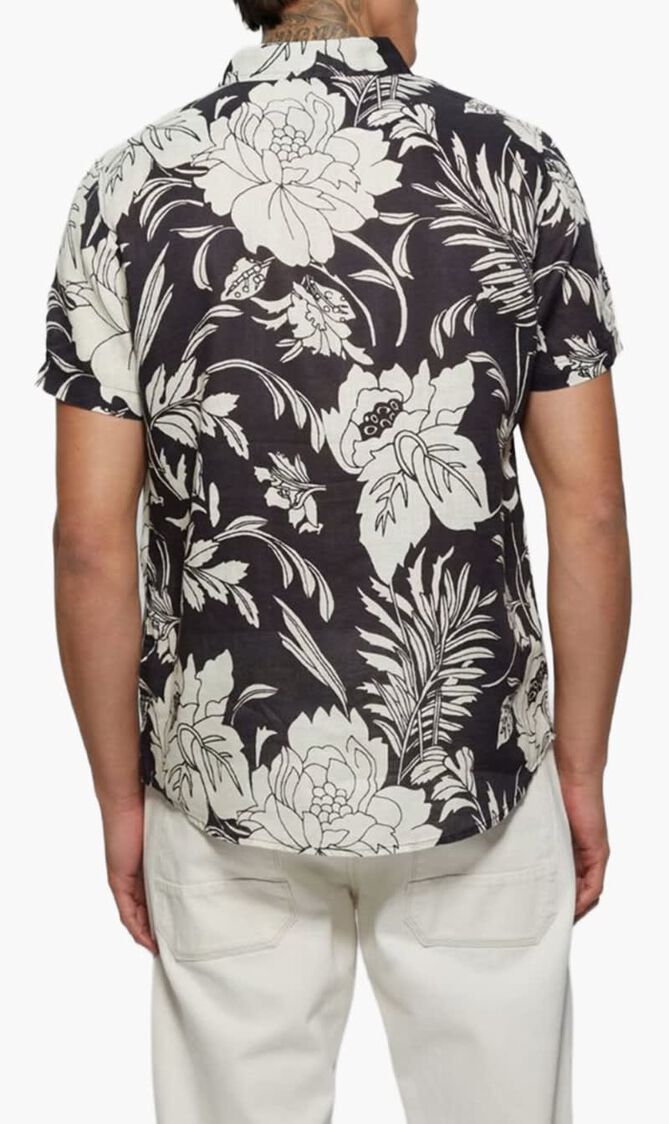 Ss Island Linen Cypress Palm