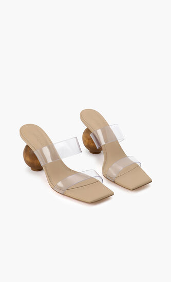 Nhu Spherical Heel Sandals