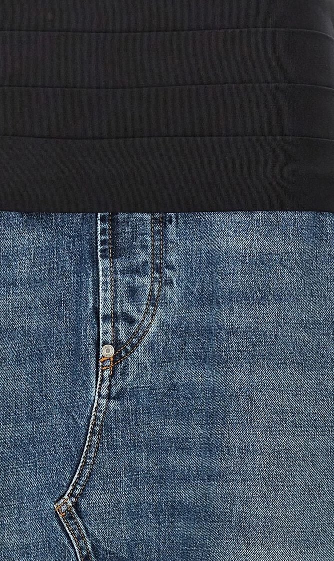 Tuxedo Band Skirt Tuxedo Band Skirt