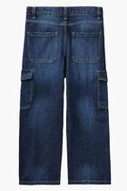 Denim Cargo Pants