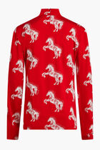 PIXEL HORSE HIGH NECK TOP