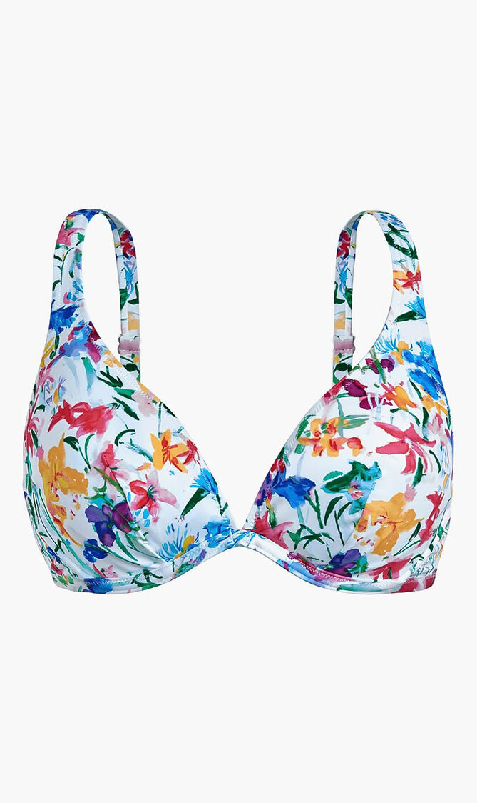 Happy Flowers Underwire Bikini Top