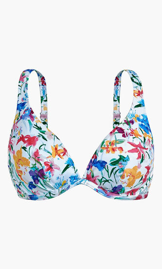 Happy Flowers Underwire Bikini Top