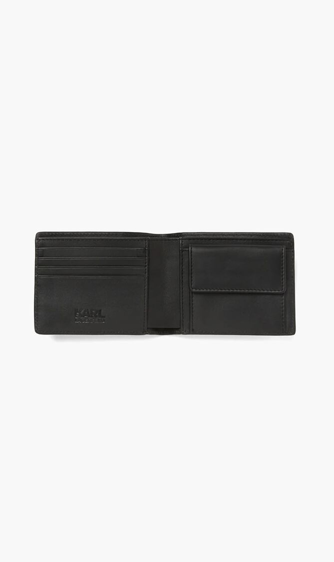 K/Loom Leather Bi-fold Wallet