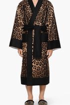 DGA LEOPARD BATHROBE