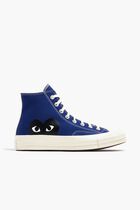 PLAY X Converse High Top Canvas Sneakers
