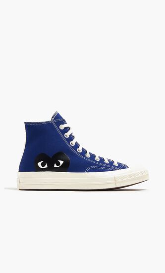 PLAY X Converse High Top Canvas Sneakers