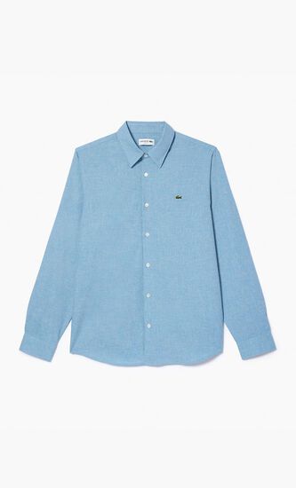 Slim Fit Recycled Cotton Shirt