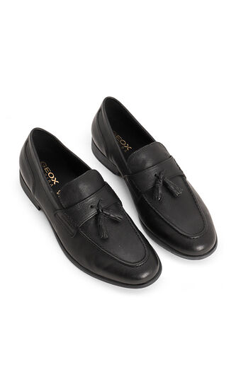 Bryceton Wrinkled Leather Loafers