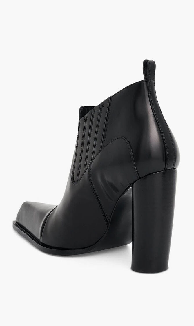 MOON BEATLE SHADE ANKLE BOOT BLACK BLACK