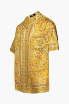 Informal Shirt Silk Twill Fabric Barocco Print