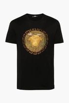 Medusa Head Motif T Shirt