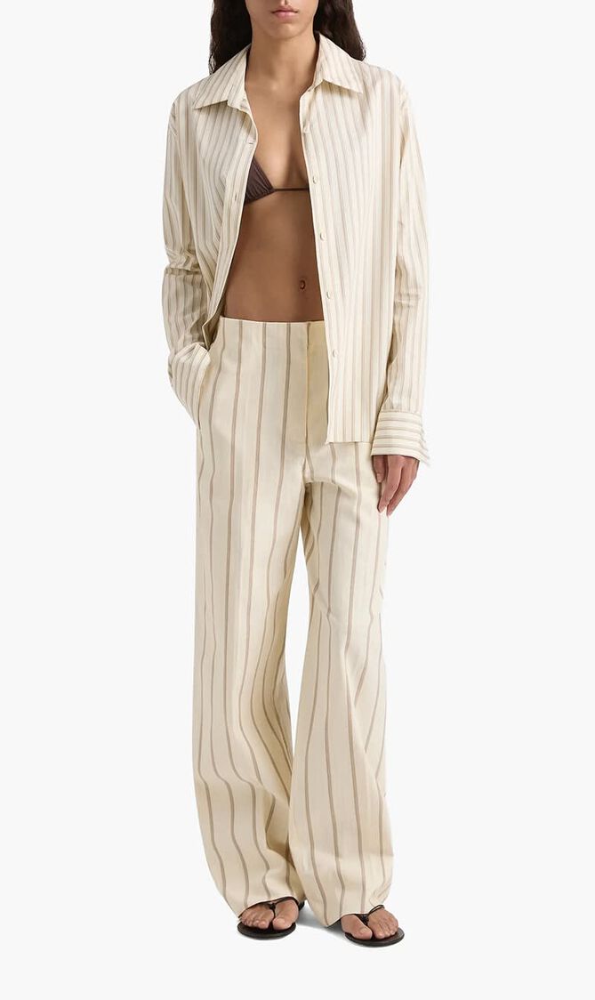 Maeve Stripe Trousers