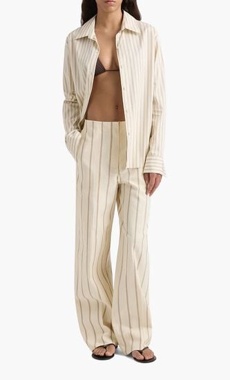 Maeve Stripe Trousers