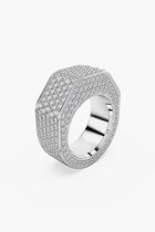 SJC DEXTERA RING OCT FULL PAVE CRE/RHS 58 MM