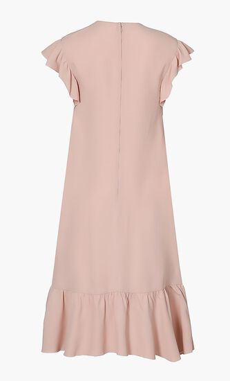 Ruffle Hem Dress