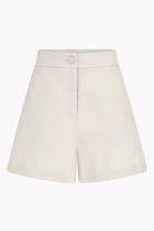 High Rise Satin Shorts