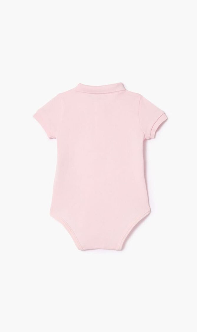 Baby Organic Cotton Piqu&eacute; Bodysuit In Recycled Cardboard Box Set