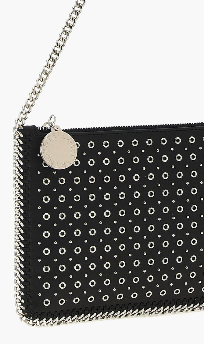 Falabella Stud-embellished Chain Shoulder Bag