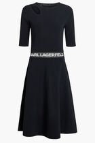 SSLV LOGO KNIT DRESS