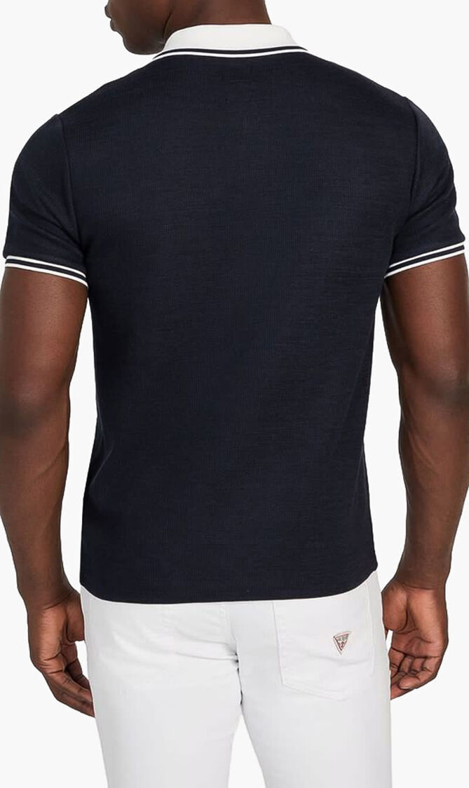 Knit Polo Shirt