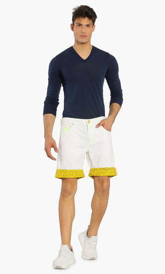 Match Tailored Denim Shorts