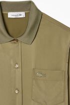 Fluid Ribbed Collar Shirt Fluid Ribbed Collar Shirt