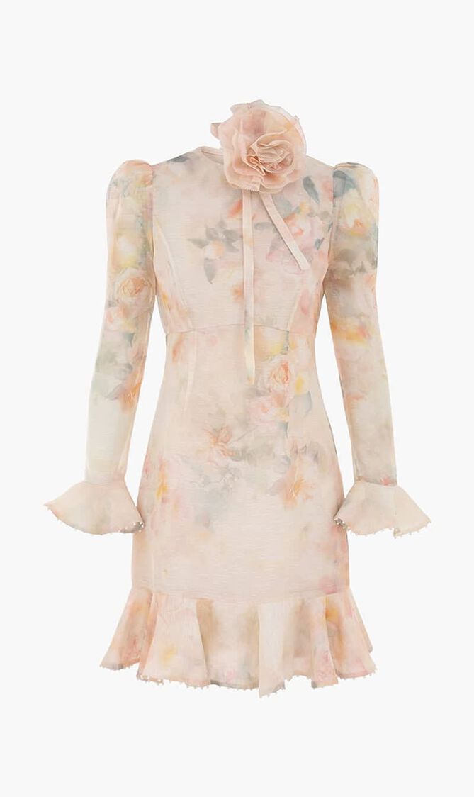 CRUSH FLOWER MINI DRESS