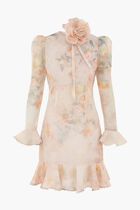 CRUSH FLOWER MINI DRESS