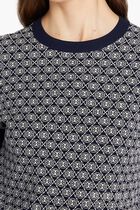 TORY SPORT T MONOGRAM TECH KNIT SWEATER