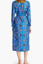 Printed Silk Shirtdress