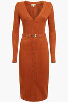 Cardigan Belted Dress