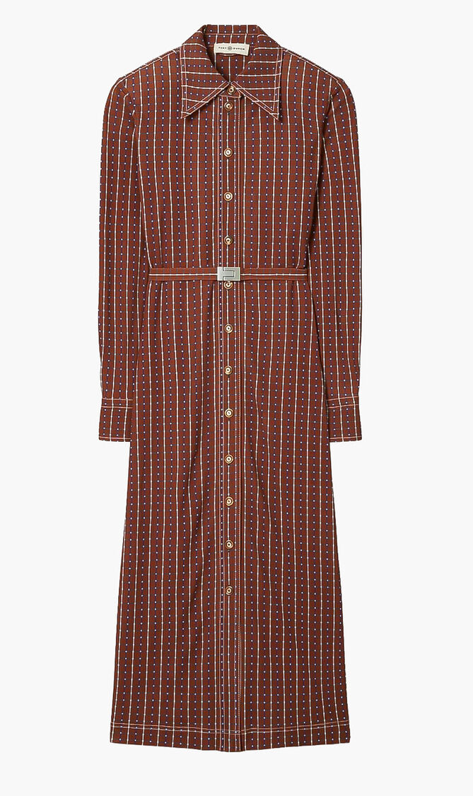 Knit Polo Dress