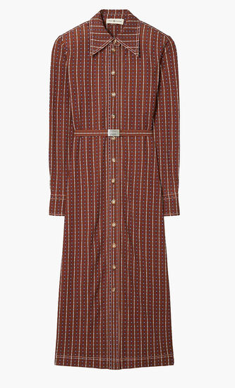 Knit Polo Dress